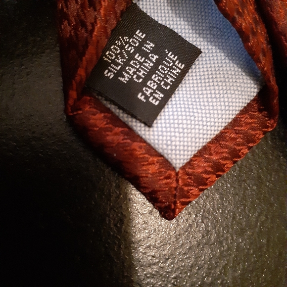 Par Excellence Mens Tie Maroon 60" x 3" - Picture 2 of 2